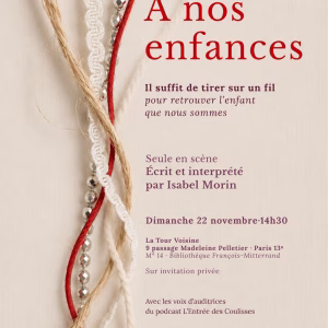 A nos enfances 22 nov